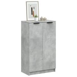 vidaXL Pantofar, gri beton, 59x35x100 cm, lemn compozit vidaXL Pantofar, gri beton, 59x35x100 cm, lemn compozit