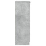 vidaXL Pantofar, gri beton, 59x35x100 cm, lemn compozit vidaXL Pantofar, gri beton, 59x35x100 cm, lemn compozit