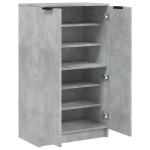 vidaXL Pantofar, gri beton, 59x35x100 cm, lemn compozit vidaXL Pantofar, gri beton, 59x35x100 cm, lemn compozit