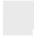 vidaXL Comodă TV, alb, 140x35x40 cm, lemn prelucrat vidaXL Comodă TV, alb, 140x35x40 cm, lemn prelucrat