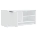 vidaXL Comodă TV, 2 buc., alb, 80x35x36,5 cm, lemn prelucrat