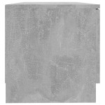 vidaXL Comodă TV, gri beton, 80x35x36,5 cm, lemn prelucrat vidaXL Comodă TV, gri beton, 80x35x36,5 cm, lemn prelucrat