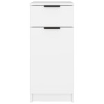 vidaXL Dulap de birou, alb, 33,5x50x75 cm, lemn prelucrat vidaXL Dulap de birou, alb, 33,5x50x75 cm, lemn prelucrat