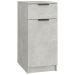 vidaXL Dulap de birou, gri beton, 33,5x50x75 cm, lemn prelucrat vidaXL Dulap de birou, gri beton, 33,5x50x75 cm, lemn prelucrat
