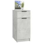 vidaXL Dulap de birou, gri beton, 33,5x50x75 cm, lemn prelucrat vidaXL Dulap de birou, gri beton, 33,5x50x75 cm, lemn prelucrat