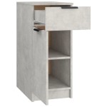 vidaXL Dulap de birou, gri beton, 33,5x50x75 cm, lemn prelucrat vidaXL Dulap de birou, gri beton, 33,5x50x75 cm, lemn prelucrat