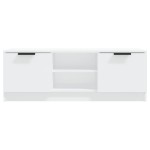vidaXL Comodă TV, alb, 102x35x36,5 cm, lemn prelucrat