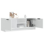 vidaXL Comodă TV, alb, 102x35x36,5 cm, lemn prelucrat