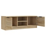 vidaXL Comodă TV, stejar sonoma, 102x35x36,5 cm, lemn prelucrat vidaXL Comodă TV, stejar sonoma, 102x35x36,5 cm, lemn prelucrat