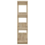 vidaXL Bibliotecă/Separator cameră, stejar sonoma, 100x30x123,5 cm vidaXL Bibliotecă/Separator cameră, stejar sonoma, 100x30x123,5 cm