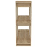 vidaXL Bibliotecă/Separator cameră, stejar sonoma, 100x30x87 cm vidaXL Bibliotecă/Separator cameră, stejar sonoma, 100x30x87 cm