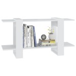 vidaXL Bibliotecă, alb, 100x30x51 cm, lemn compozit vidaXL Bibliotecă, alb, 100x30x51 cm, lemn compozit