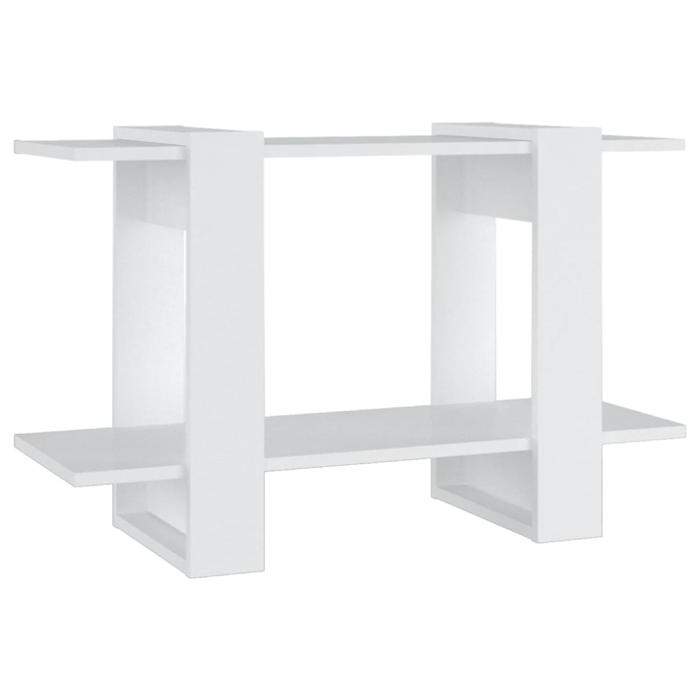 vidaXL Bibliotecă/Separator cameră, alb, 80x30x51 cm