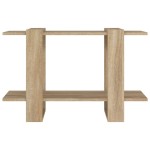 vidaXL Bibliotecă/Separator cameră, stejar sonoma, 80x30x51 cm vidaXL Bibliotecă/Separator cameră, stejar sonoma, 80x30x51 cm