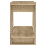 vidaXL Bibliotecă/Separator cameră, stejar sonoma, 80x30x51 cm vidaXL Bibliotecă/Separator cameră, stejar sonoma, 80x30x51 cm
