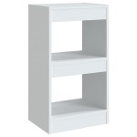 vidaXL Bibliotecă/Separator cameră, alb, 40x30x72 cm