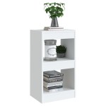 vidaXL Bibliotecă/Separator cameră, alb, 40x30x72 cm