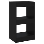 vidaXL Bibliotecă/Separator cameră, negru, 40x30x72 cm vidaXL Bibliotecă/Separator cameră, negru, 40x30x72 cm