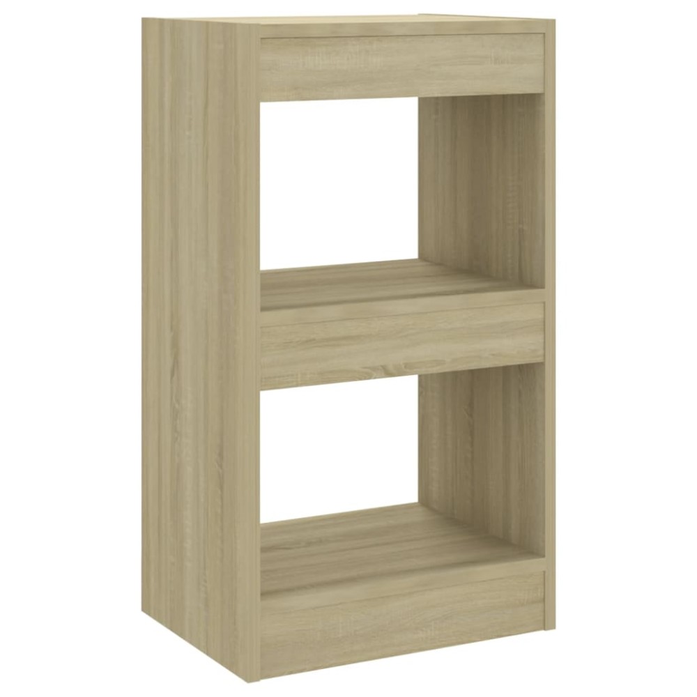 vidaXL Bibliotecă/Separator cameră, stejar sonoma, 40x30x72 cm