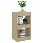 vidaXL Bibliotecă/Separator cameră, stejar sonoma, 40x30x72 cm vidaXL Bibliotecă/Separator cameră, stejar sonoma, 40x30x72 cm