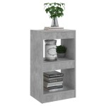 vidaXL Bibliotecă/Separator cameră, gri beton, 40x30x72 cm vidaXL Bibliotecă/Separator cameră, gri beton, 40x30x72 cm
