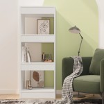 vidaXL Bibliotecă/Separator cameră, alb, 40x30x103 cm, PAL