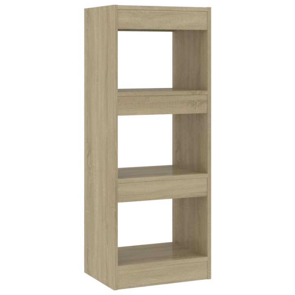 vidaXL Bibliotecă/Separator cameră, stejar sonoma, 40x30x103 cm, PAL