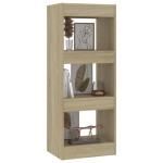 vidaXL Bibliotecă/Separator cameră, stejar sonoma, 40x30x103 cm, PAL vidaXL Bibliotecă/Separator cameră, stejar sonoma, 40x30x103 cm, PAL