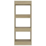 vidaXL Bibliotecă/Separator cameră, stejar sonoma, 40x30x103 cm, PAL vidaXL Bibliotecă/Separator cameră, stejar sonoma, 40x30x103 cm, PAL