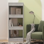 vidaXL Bibliotecă/Separator cameră, gri beton, 40x30x103 cm, PAL