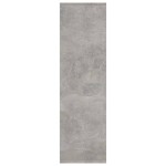 vidaXL Bibliotecă/Separator cameră, gri beton, 40x30x103 cm, PAL