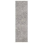 vidaXL Bibliotecă/Separator cameră, gri beton, 60x30x103 cm, PAL
