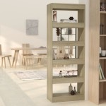vidaXL Bibliotecă/Separator cameră, stejar sonoma, 60x30x166 cm, PAL vidaXL Bibliotecă/Separator cameră, stejar sonoma, 60x30x166 cm, PAL