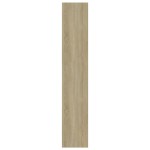 vidaXL Bibliotecă/Separator cameră, stejar sonoma, 60x30x166 cm, PAL vidaXL Bibliotecă/Separator cameră, stejar sonoma, 60x30x166 cm, PAL