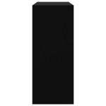 vidaXL Bibliotecă/Separator cameră, negru, 80x30x72 cm vidaXL Bibliotecă/Separator cameră, negru, 80x30x72 cm