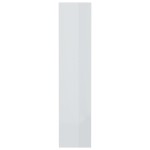 vidaXL Bibliotecă/Separator cameră, alb extralucios, 80x30x135 cm PAL