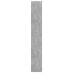 vidaXL Bibliotecă/Separator cameră, gri beton, 80x30x198 cm, PAL vidaXL Bibliotecă/Separator cameră, gri beton, 80x30x198 cm, PAL