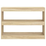 vidaXL Bibliotecă/Separator cameră, stejar sonoma, 100x30x72 cm vidaXL Bibliotecă/Separator cameră, stejar sonoma, 100x30x72 cm
