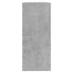 vidaXL Bibliotecă/Separator cameră, gri beton, 100x30x72 cm