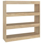 vidaXL Bibliotecă/Separator cameră, stejar sonoma, 100x30x103 cm vidaXL Bibliotecă/Separator cameră, stejar sonoma, 100x30x103 cm