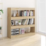 vidaXL Bibliotecă/Separator cameră, stejar sonoma, 100x30x103 cm vidaXL Bibliotecă/Separator cameră, stejar sonoma, 100x30x103 cm