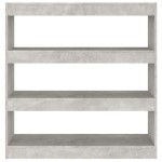 vidaXL Bibliotecă/Separator cameră, gri beton, 100x30x103 cm vidaXL Bibliotecă/Separator cameră, gri beton, 100x30x103 cm