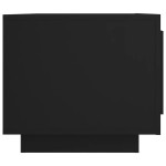 vidaXL Măsuță de cafea, negru, 102x50x45 cm, lemn prelucrat vidaXL Măsuță de cafea, negru, 102x50x45 cm, lemn prelucrat