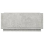 vidaXL Măsuță de cafea, gri beton, 102x50x45 cm, lemn prelucrat