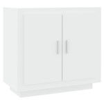 vidaXL Dulap, alb, 80x40x75 cm, lemn prelucrat vidaXL Dulap, alb, 80x40x75 cm, lemn prelucrat