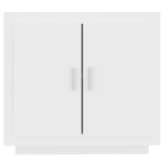vidaXL Dulap, alb, 80x40x75 cm, lemn prelucrat vidaXL Dulap, alb, 80x40x75 cm, lemn prelucrat