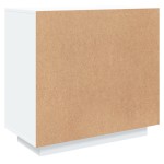 vidaXL Dulap, alb, 80x40x75 cm, lemn prelucrat vidaXL Dulap, alb, 80x40x75 cm, lemn prelucrat