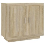 vidaXL Dulap, stejar sonoma, 80x40x75 cm, lemn compozit