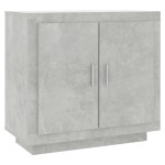 vidaXL Dulap, gri beton, 80x40x75 cm, lemn prelucrat vidaXL Dulap, gri beton, 80x40x75 cm, lemn prelucrat