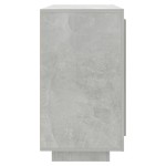 vidaXL Dulap, gri beton, 80x40x75 cm, lemn prelucrat vidaXL Dulap, gri beton, 80x40x75 cm, lemn prelucrat